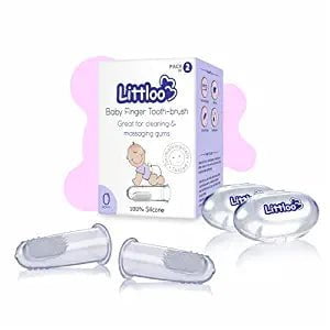 Littloo Littloo Baby Finger Toothbrush Pack of 2 Littloo Littloo Baby Finger Toothbrush Pack of 2